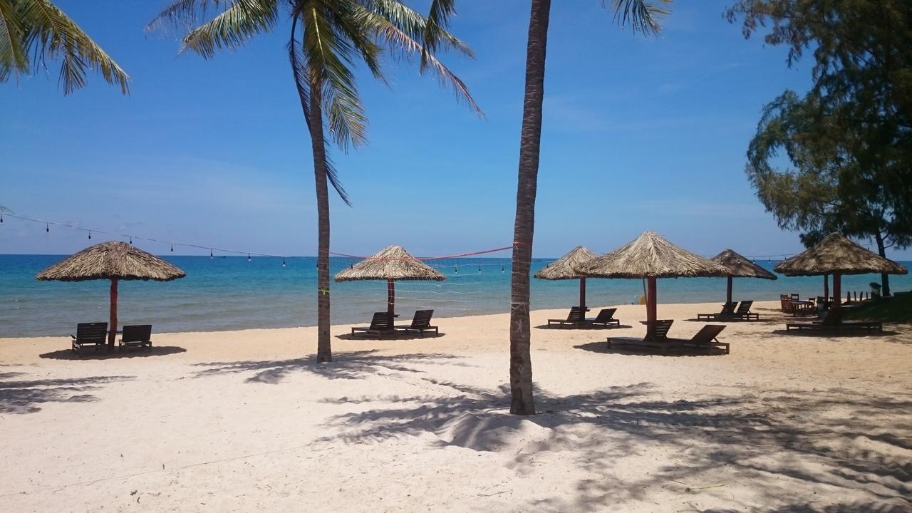 Kosmos Apart Hotel Phu Quoc - Night Market & Walkin To Beach Exterior foto